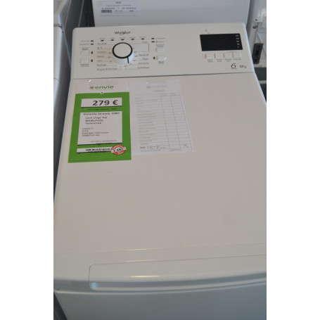 Lave Linge Top WHIRLPOOL TDLR6247FR/N