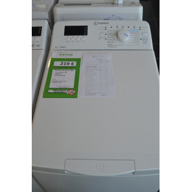 Lave Linge Top INDESIT BTWPS62300FRN